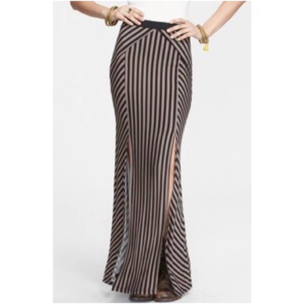 Free People What’s Your Angle Maxi Skirt